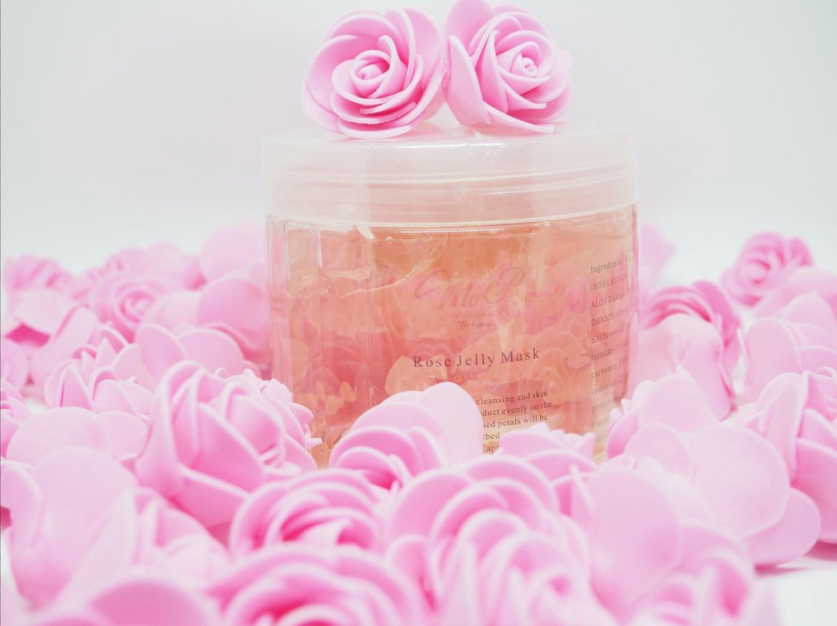 Rose jelly mask | rozen gezichtsmasker
