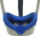 Siliconen VR Cover Gezichtsmasker voor Oculus Quest 2 (blauw)