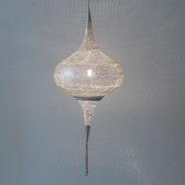 Zenza- Hanglamp - Grace- Sky - Large -Zilver