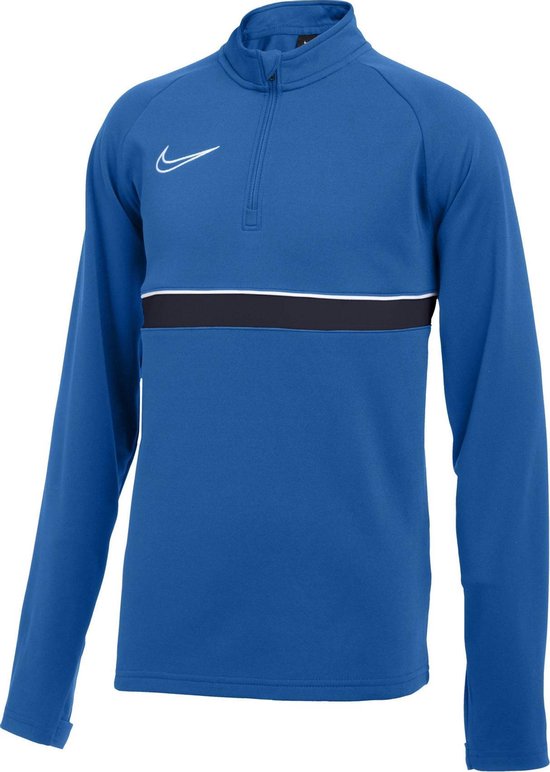 Nike Academy 21 Sporttrui - Maat XS - Unisex - lichtblauw/navy/wit
