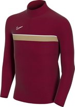 Nike Academy 21 Sporttrui - Maat S  - Unisex - rood/goud/wit