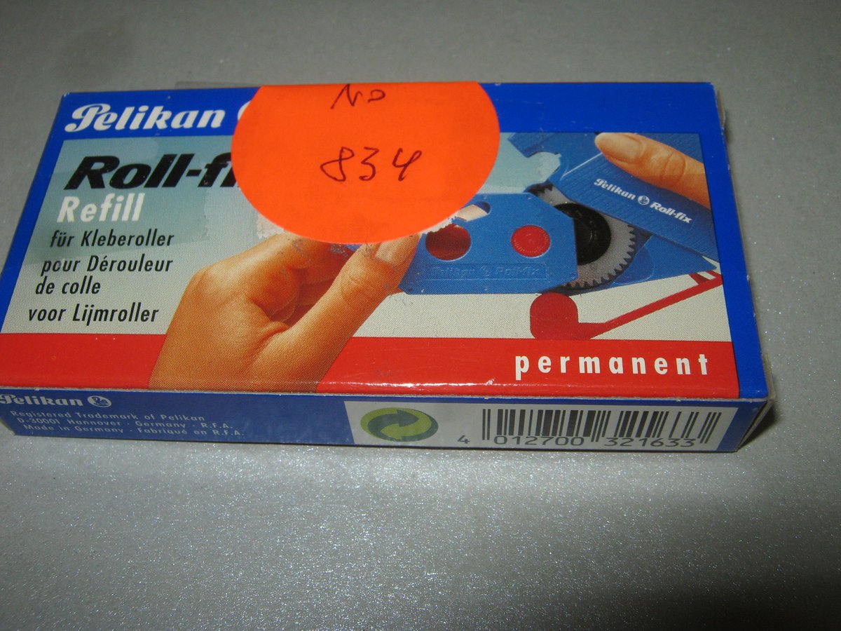 Pelikan Lijmroller refill 8.4mm x 12mtr voor roller 955 Navulling | bol.com