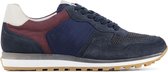 Stefano Lauran Mannen Leren    Lage sneakers / Herenschoenen  S3013 - Blauw - Maat 41