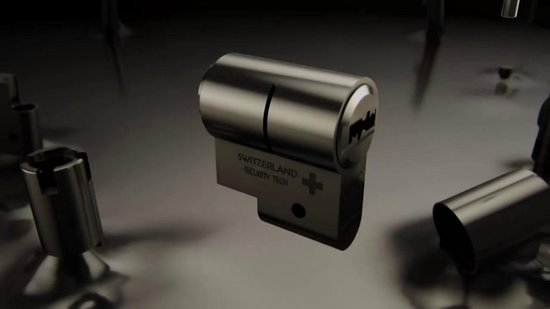 M&C Condor - Cylindre profilé haute sécurité - SKG *** - 57x62 mm - Poinçon de police Safe Habitat