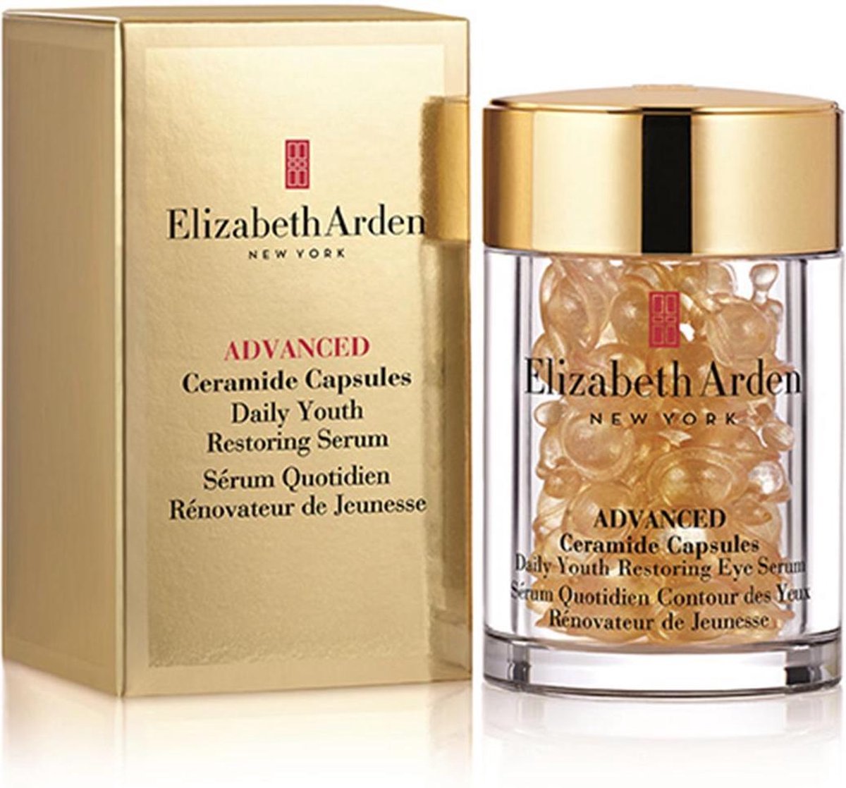 Goedkoopste Elizabeth Arden Advanced Ceramide Daily Youth Restoring Eye Serum Capsules - 60 pieces