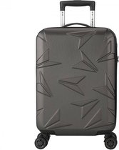 Decent Handbagage Koffers Q-Luxx-grijs