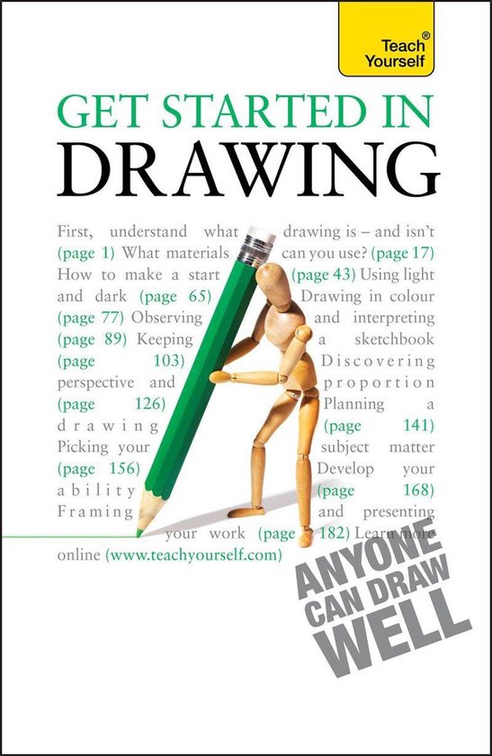 Get Started in Drawing: Teach Yourself - cover