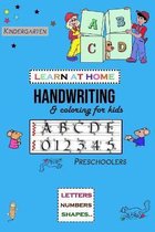 Handwriting and Coloring Book for Preschoolers