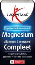 3x Lucovitaal Magnesium Vitamine en Mineralen Compleet 30 tabletten