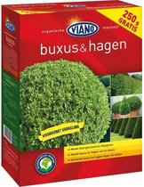 Viano tuinmeststof voor Buxus & hagen 1,5 kg + 250 g GRATIS