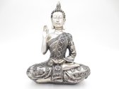 Boeddha beeldje in meditatiehouding - circa 11cm hoog - Model C