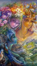 Josephine Wall   The Three Graces, 90x67cm, 270  Kleuren vierkante steentjes