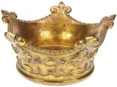 Kroon goud, groot, 22x22x10cm