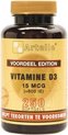 Artelle Vitamine D3 15µ - 250 Capsules - Vitaminen