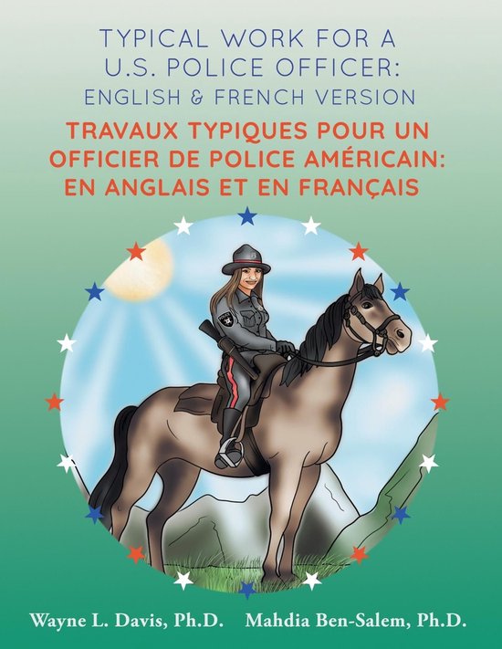 French paperback - Typical work for a U.S. police officer: E ... - cover