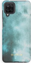 Selencia Maya Fashion Backcover Samsung Galaxy A12 hoesje - Air Blue