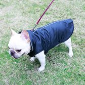 Warm waterproof jasje voor honden - LARGE - ZWART