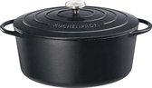 Küchenprofi Provence 33cm ovale noir, fonte, 7 litres
