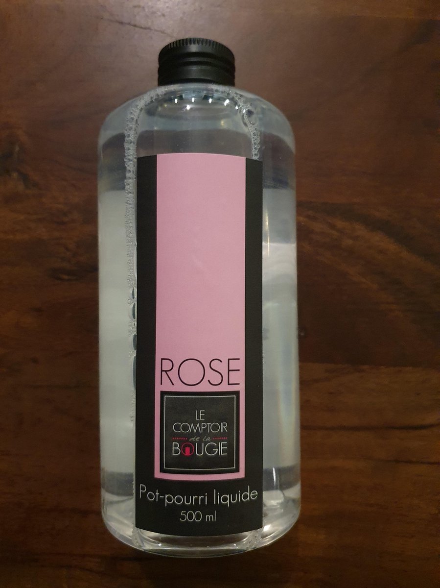 Huisparfum Navulling Rose 500 ml