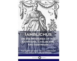 Omslag van Iamblichus on the Mysteries of the Egyptians, Chaldeans, and Assyrians