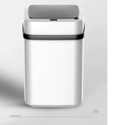 Intelligente Prullenbak 15 Liter/ Zwart deksel