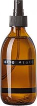 Wellmark interieurparfum bruin glas spray 250ml tekst GOOD VIBES