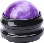 Rouleau de massage TechU™ M10 Violet – Roller de Massage à 360 degrés – Convient à tout le corps