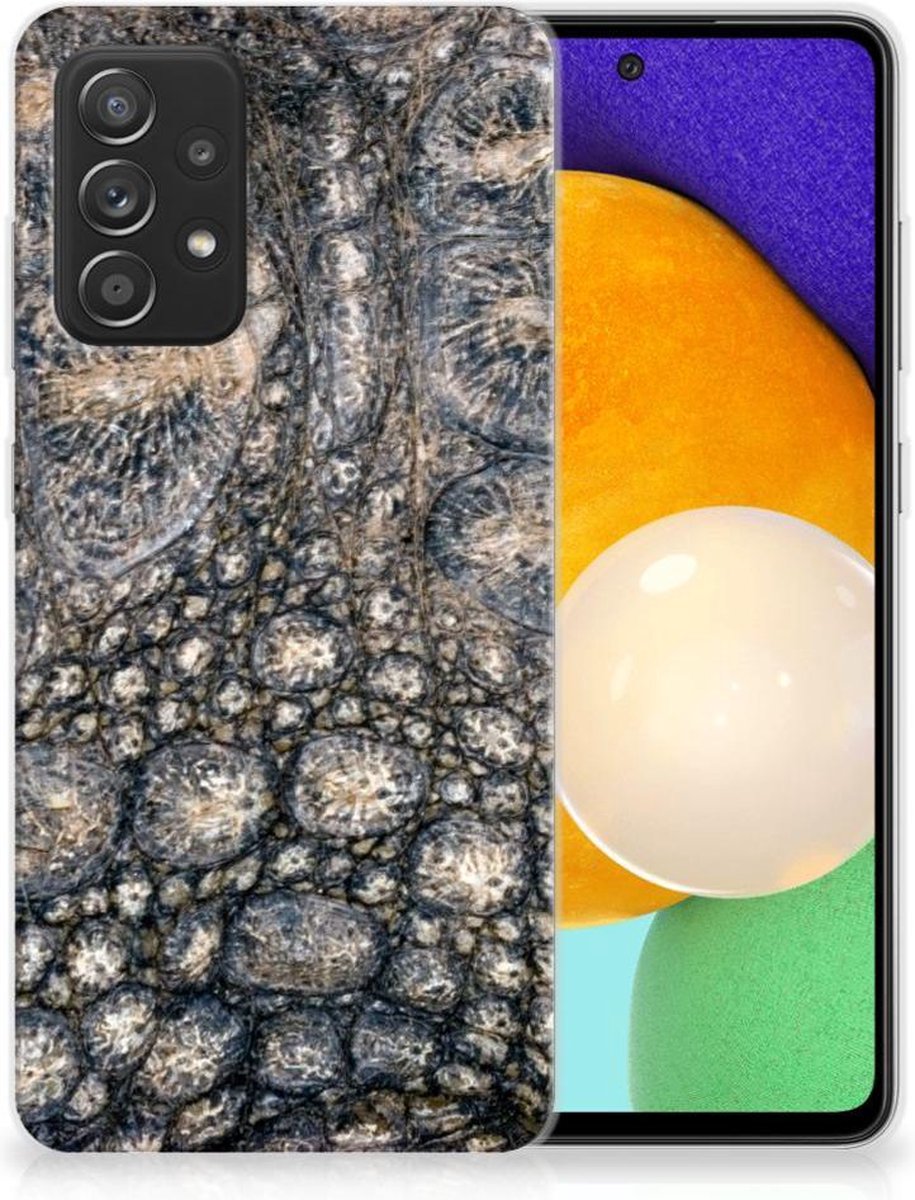 Samsung Galaxy A52 (5G/4G) TPU Hoesje Krokodillenprint