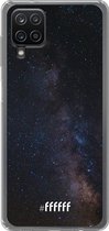 6F hoesje - geschikt voor Samsung Galaxy A12 -  Transparant TPU Case - Dark Space #ffffff