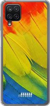 6F hoesje - geschikt voor Samsung Galaxy A12 - Transparant TPU Case - Macaw Hues #ffffff