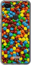 6F hoesje - geschikt voor Google Pixel 3a -  Transparant TPU Case - Chocolate Festival #ffffff