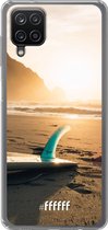 6F hoesje - geschikt voor Samsung Galaxy A12 - Transparant TPU Case - Sunset Surf #ffffff