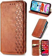 Luxe PU Lederen Wallet Case Geschikt Voor Apple iPhone 11 - Portemonnee Book Case Flip Cover Hoesje Met Multi Stand Functie - Kaarthouder Card Case Beschermhoes Sleeve Met Pasjes H