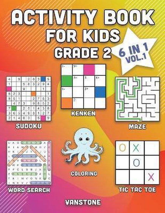 Activity Book for Kids Grade 2, Vanstone | 9798677940972 | Boeken | bol.com