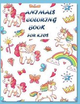 Animals Coloring Book for Kids: Coloring Books for Kids & Toddlers: Animals Coloring