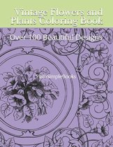Vintage Flowers and Plants Coloring Book