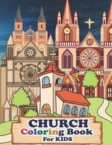 Church Coloring Book For Kids