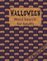 Halloween; Halloween Word Search for Adult