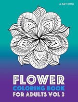 Flower Coloring Book For Adults Vol 2