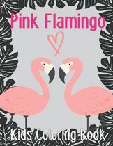 Pink Flamingo Kids Coloring Book