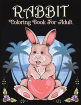 Rabbit Coloring Book For Adult