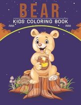 Bear Kids Coloring Book