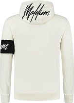 Malelions Captain Hoodie - Off-White/Black - XXS