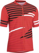 Gonso Agno Fietsshirt - Maat L  - Mannen - rood/zwart/wit