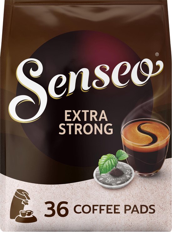 Senseo Extra Strong Koffiepads - Intensiteit 8/9 - 10 x 36 pads - Senseo