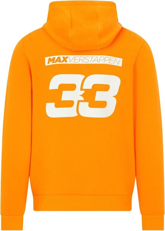 Red Bull Racing Kids Verstappen Hooded Sweat 092 orange van Merkloos — afbeelding 2