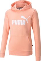 Puma Trui - Meisjes - Licht oranje/Roze-wit