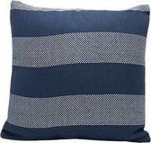 Deco4yourhome - Kussen - Streep - Blauw/Blauw - 45x45