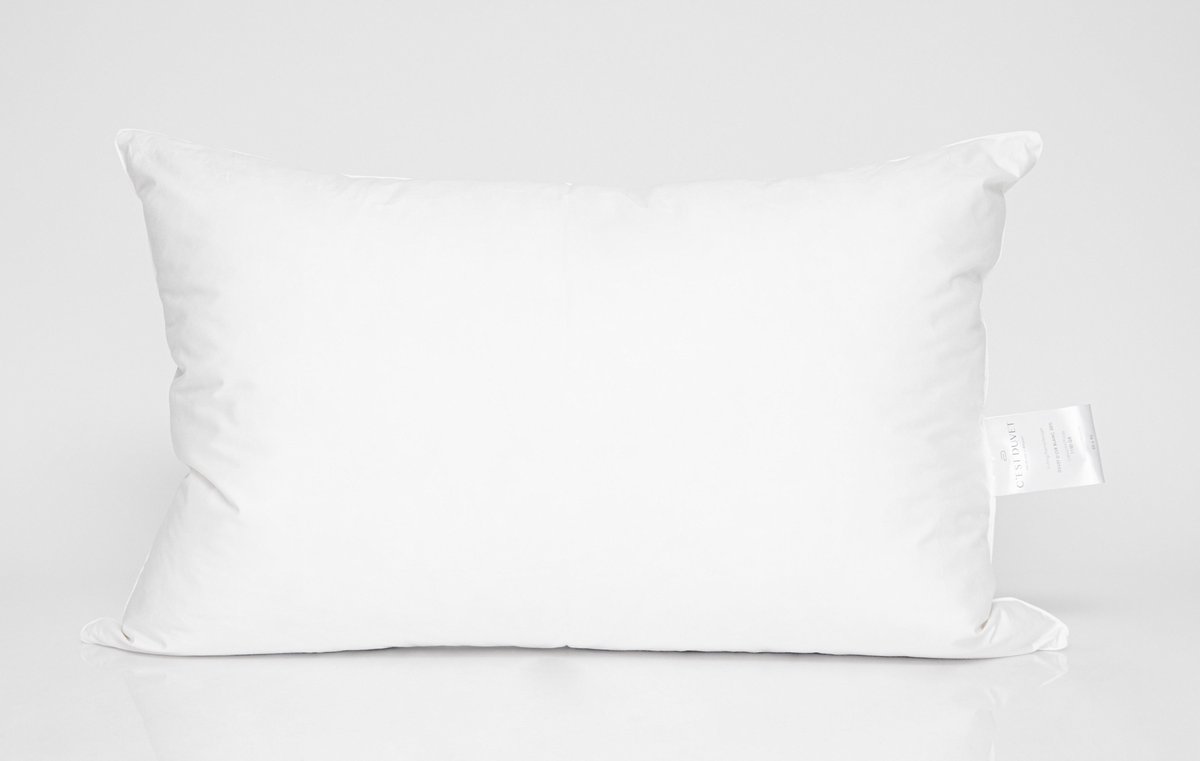C’est Duvet Hoofdkussen 60x90 - 65% eendendons - Medium Zacht