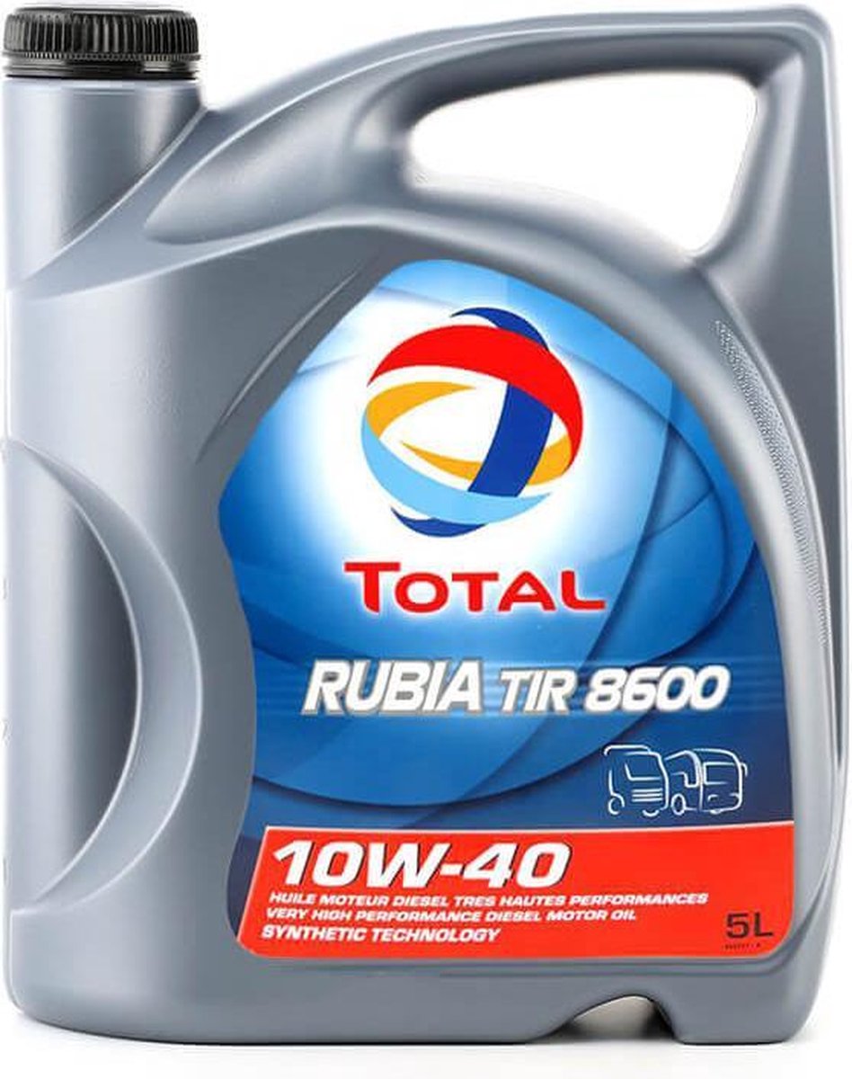 TOTAL RUBIA TIR 8600 10W40 5 litres | bol.com